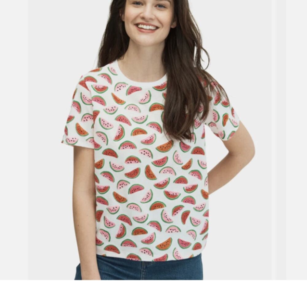 NWT Kate Spade Watermelon T Shirt Medium